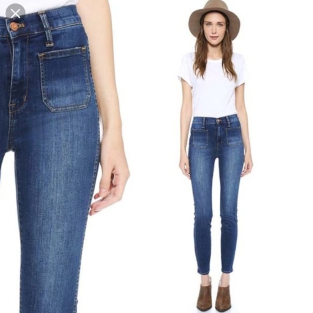 Madewell Women's High Waisted Sailor Skinny Jean Size 26